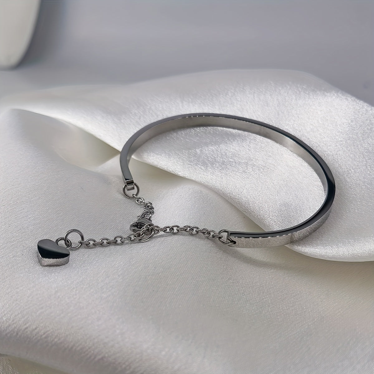 Minimalist Stainless Steel Plated Heart Pendant