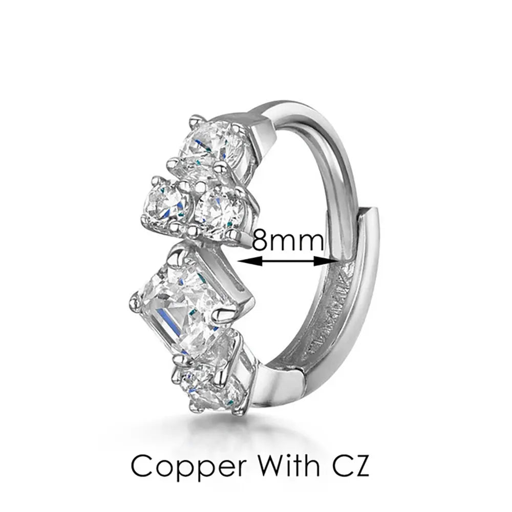 Stainless Steel Hoop Earring