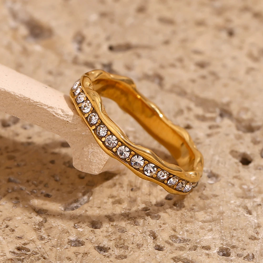 Ring Stainless Steel Women Jewelry