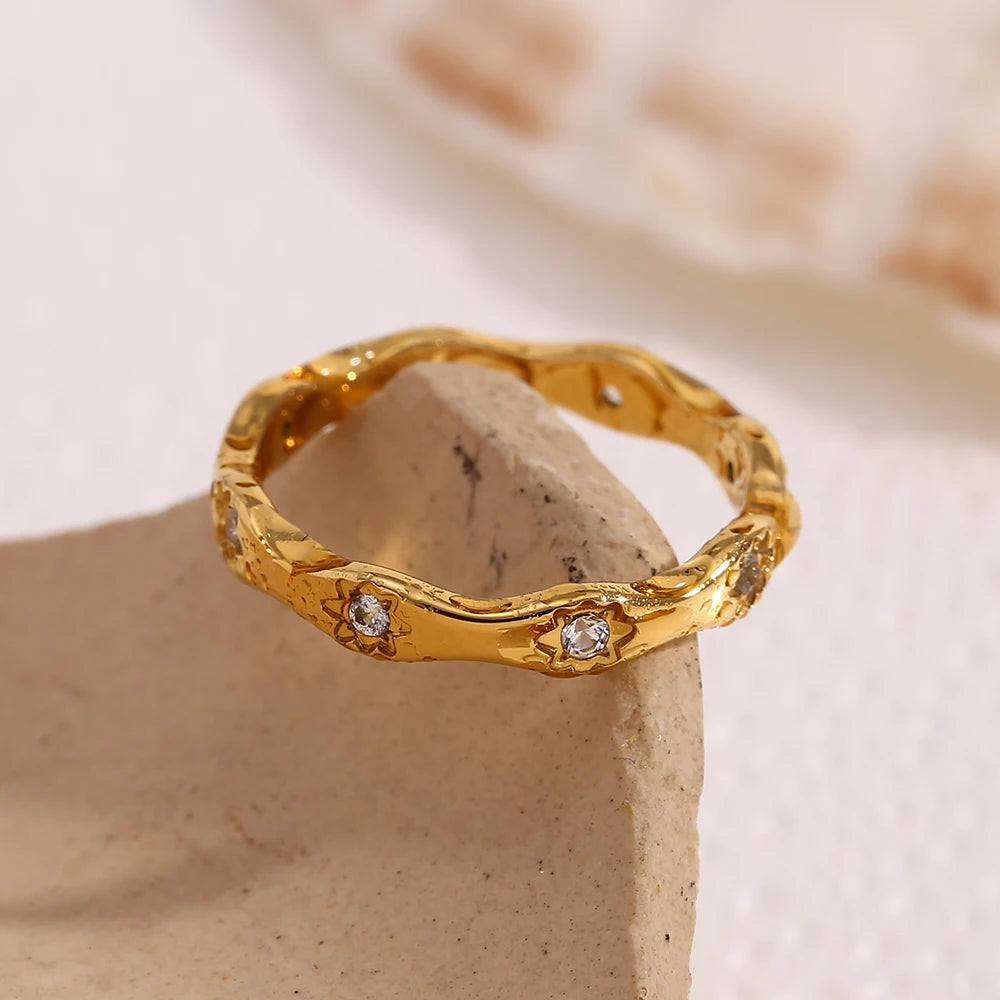 Ring Stainless Steel Women Jewelry