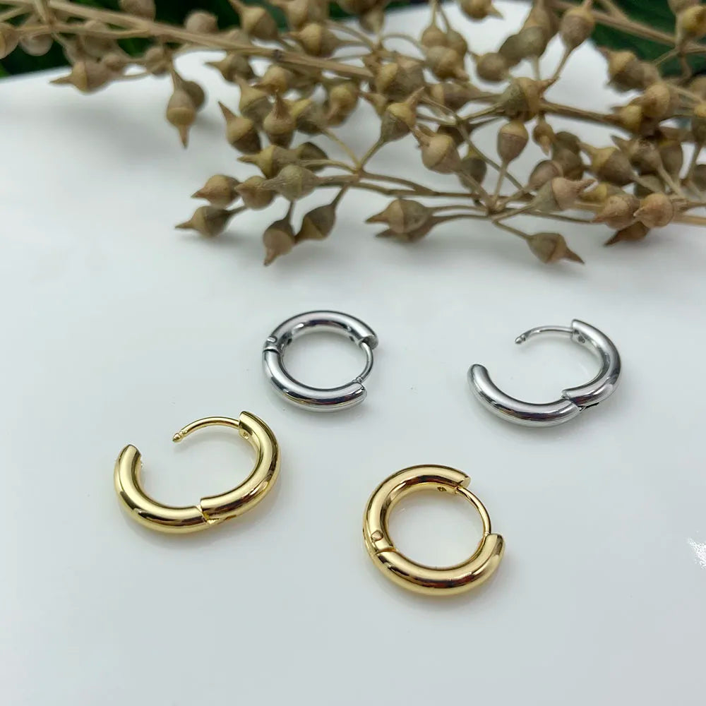 Stainless Steel Hoop Earring