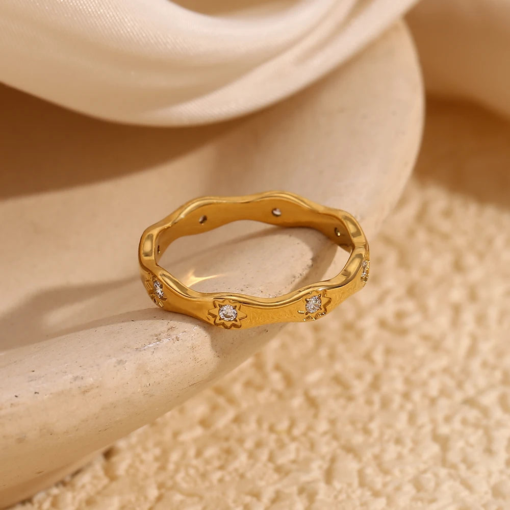 Ring Stainless Steel Women Jewelry