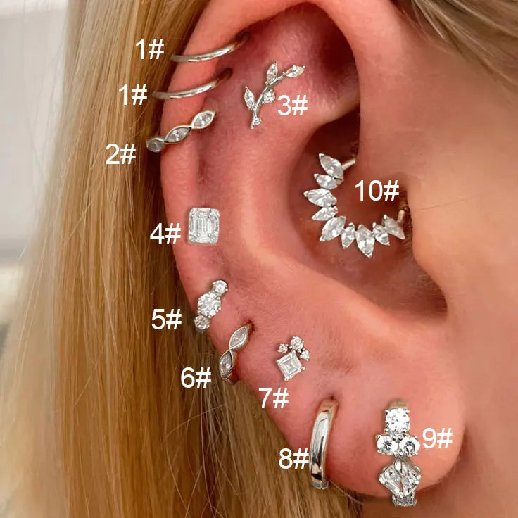 Stainless Steel Hoop Earring