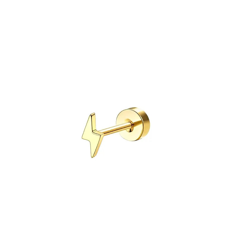 1pc Earrings for Sensitive Ears Stainless Steel