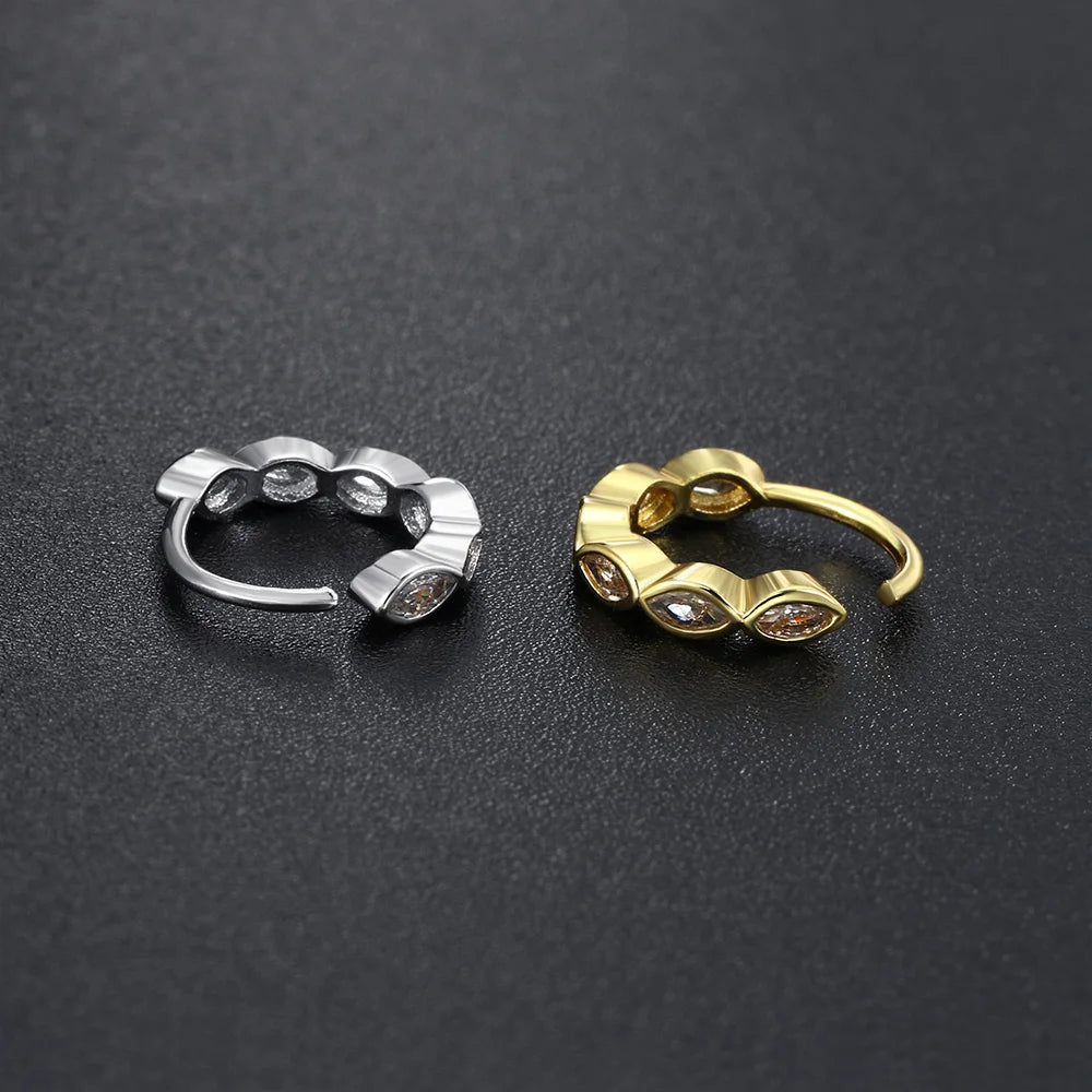 Stainless Steel Hoop Earring
