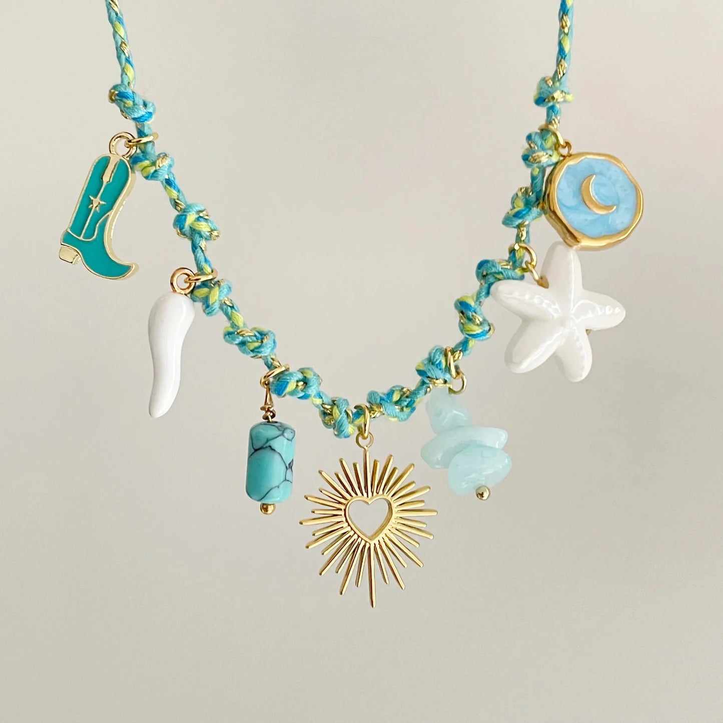 Stainless Steel Summer Ocean Star Pearl