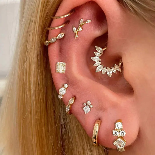Stainless Steel Hoop Earring