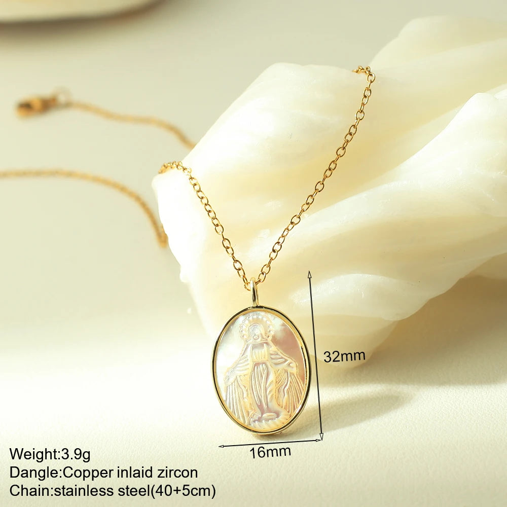 Cross Necklace Stainless Steel