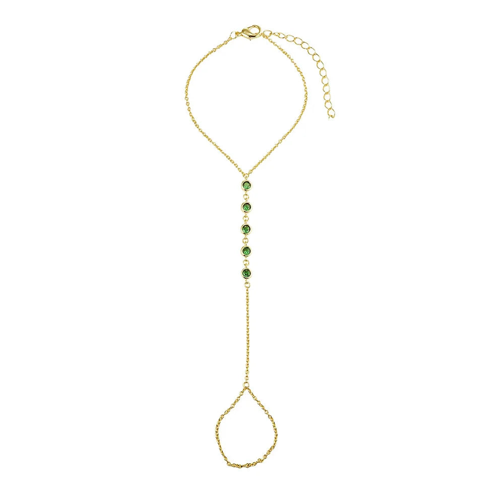 Stainless Steel Hand Chain Bracelet