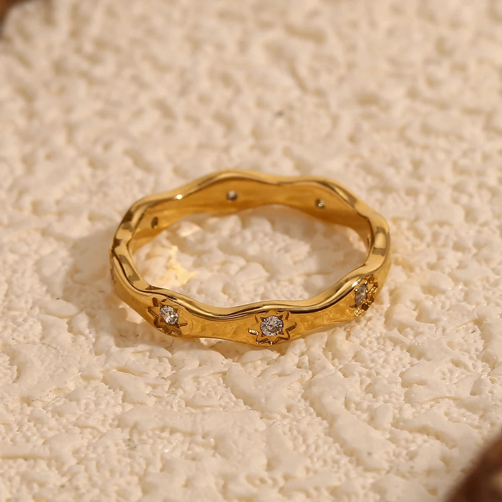Ring  Stainless Steel  Women Jewelry