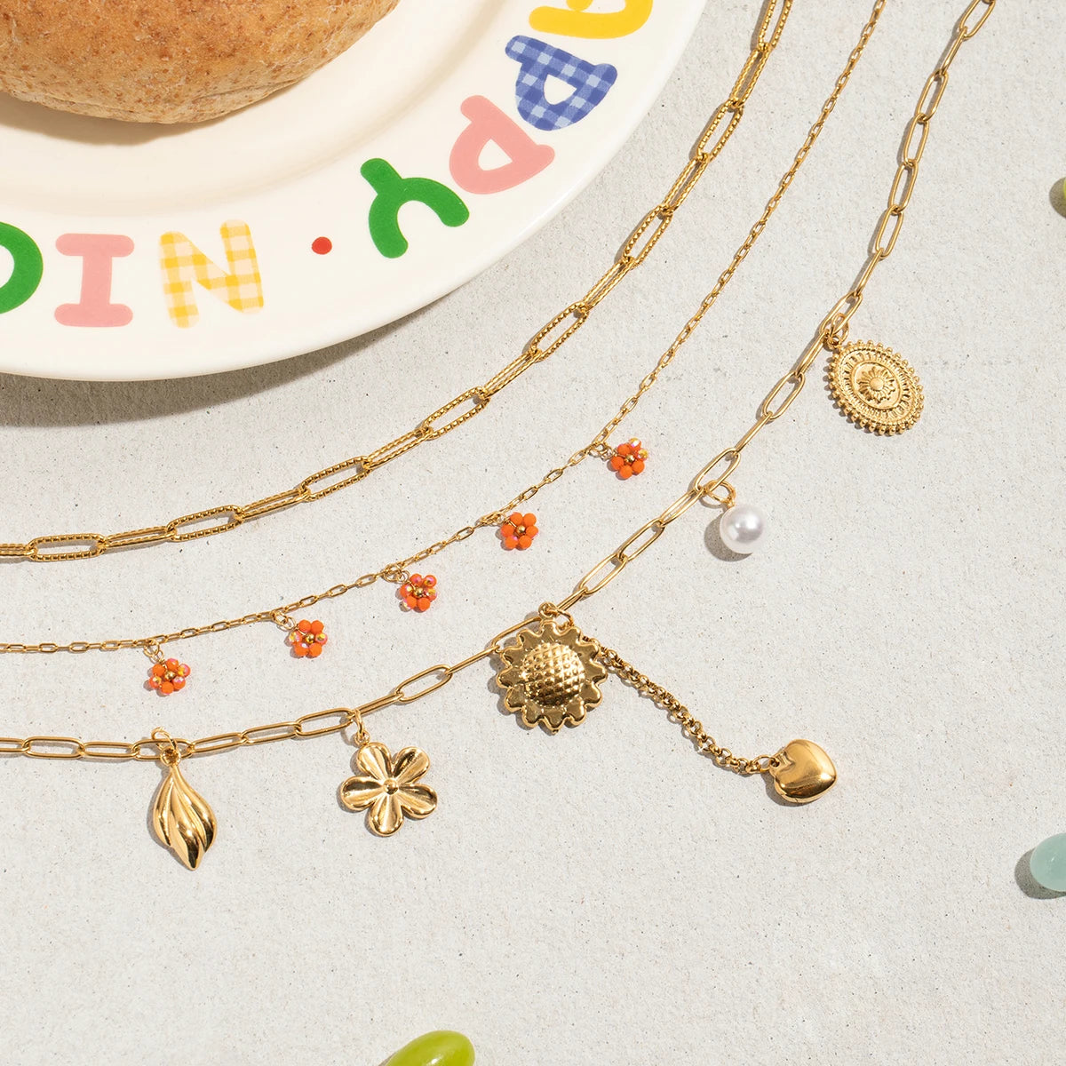 Necklace Stainless Steel Waterproof Chain for Daily