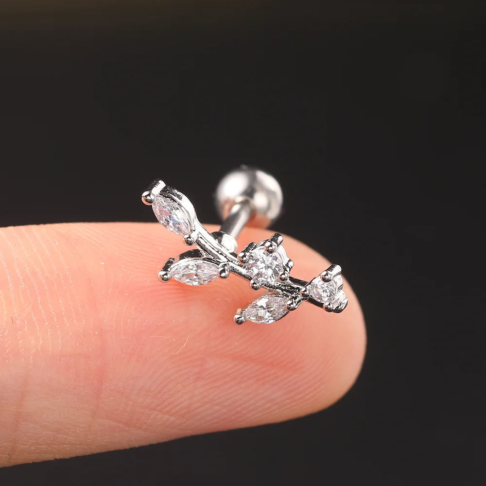 Stainless Steel Hoop Earring
