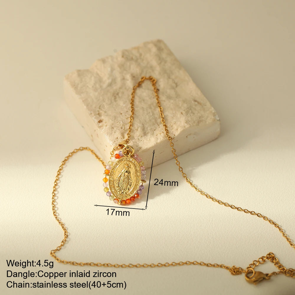 Cross Necklace Stainless Steel