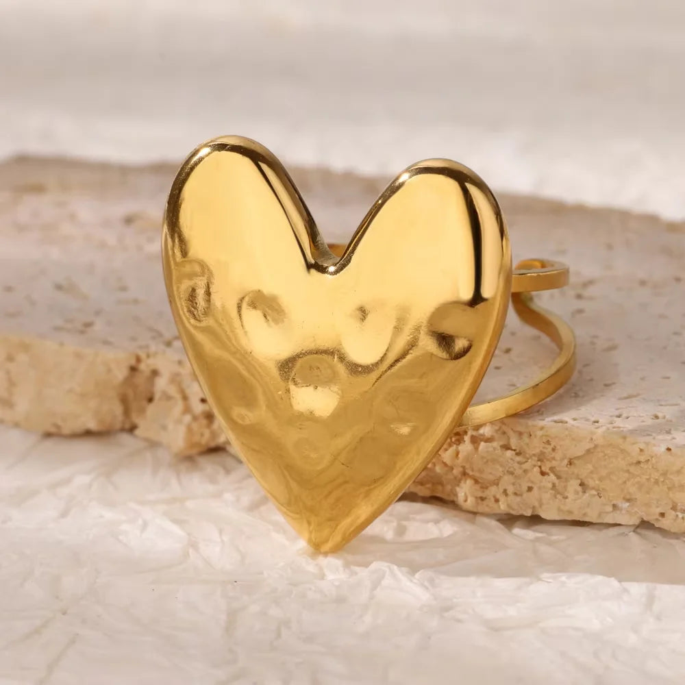 Elegant Stainless Steel  Rings