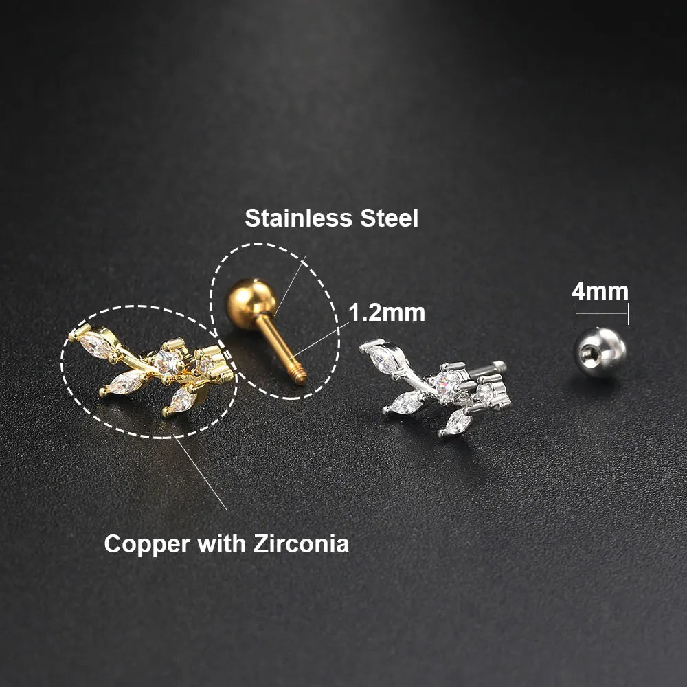 Stainless Steel Hoop Earring
