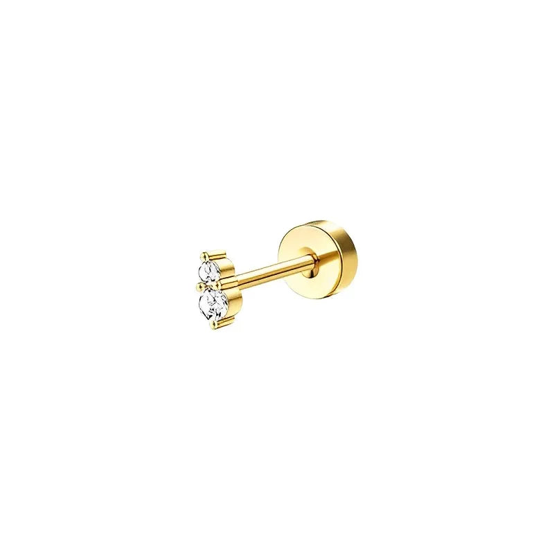 1pc Earrings for Sensitive Ears Stainless Steel
