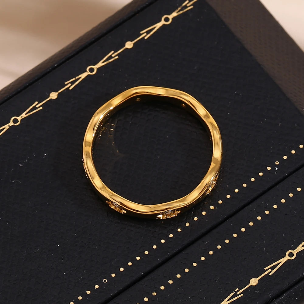Ring  Stainless Steel  Women Jewelry