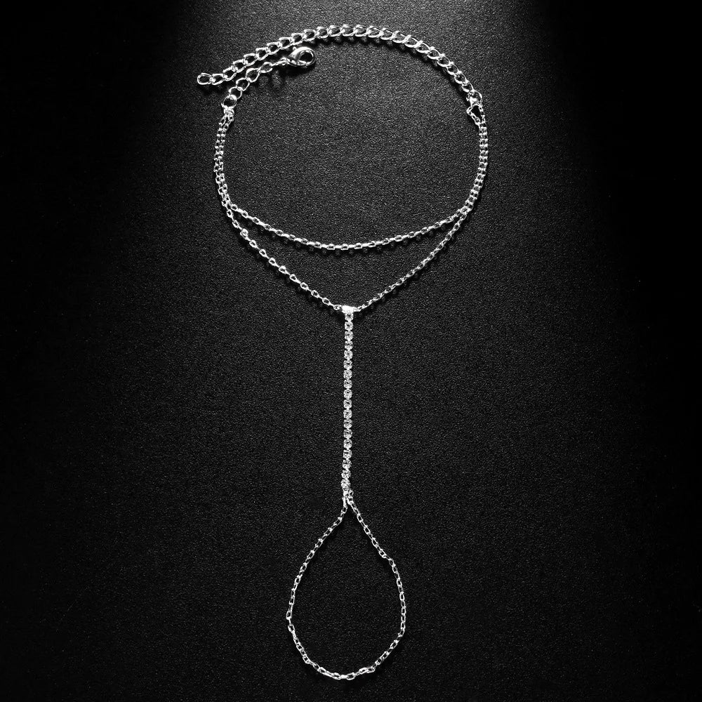Stainless Steel Hand Chain Bracelet