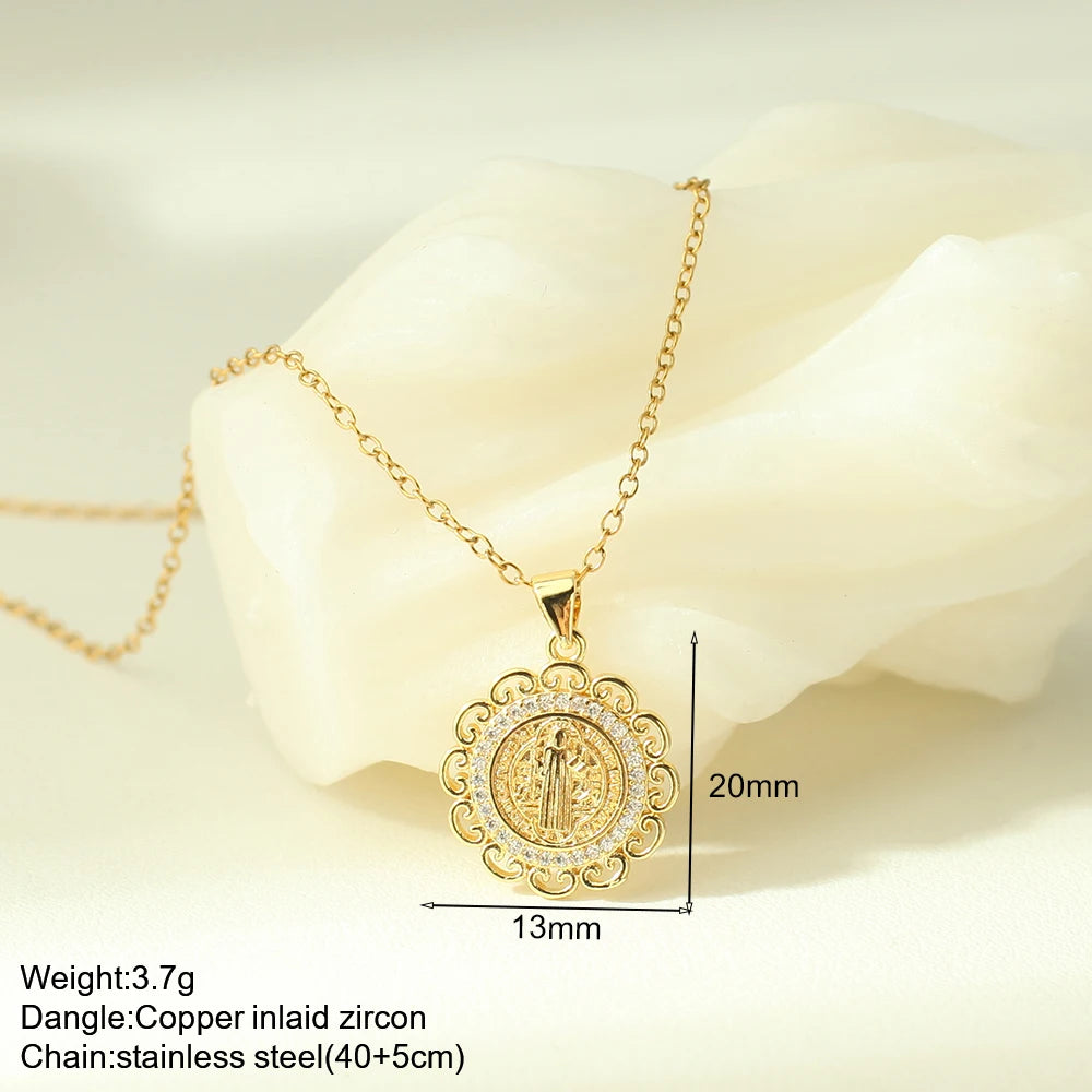 Cross Necklace Stainless Steel