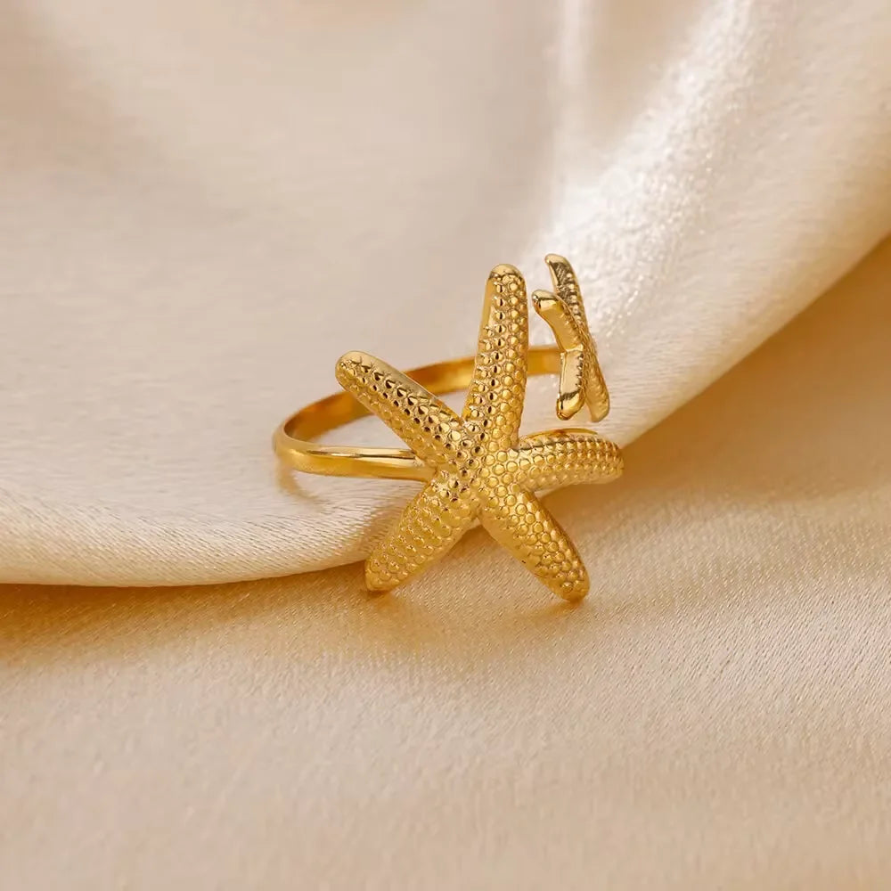 Elegant Stainless Steel  Rings