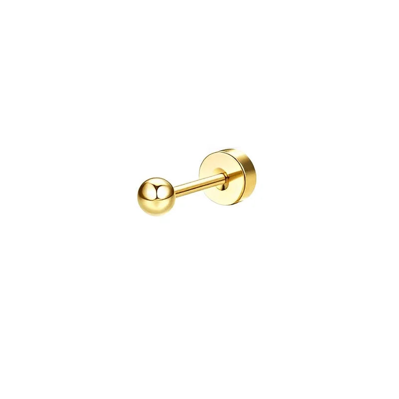 1pc Earrings for Sensitive Ears Stainless Steel