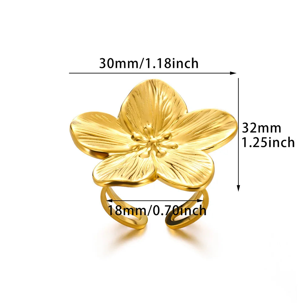 Elegant Stainless Steel  Rings