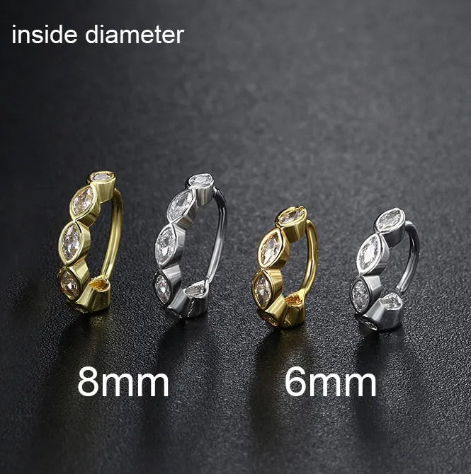 Stainless Steel Hoop Earring