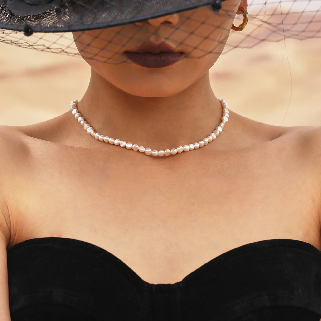Luxury Stainless Steel Shell Pendant Necklace
