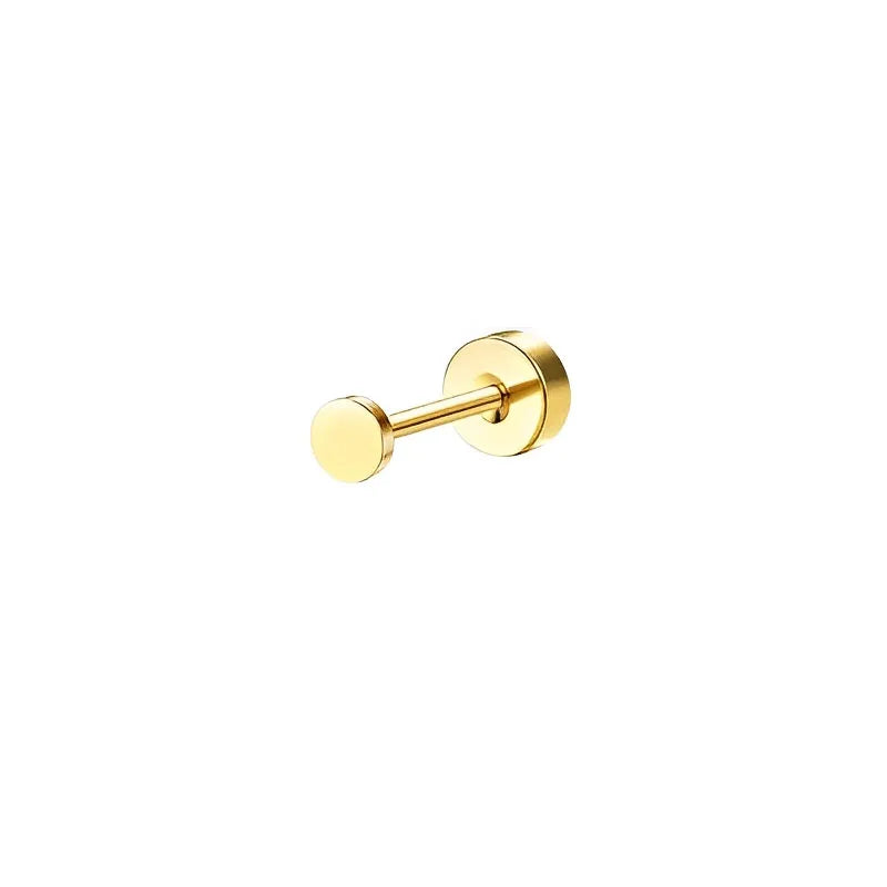 1pc Earrings for Sensitive Ears Stainless Steel