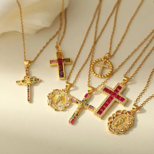 Cross Necklace Stainless Steel