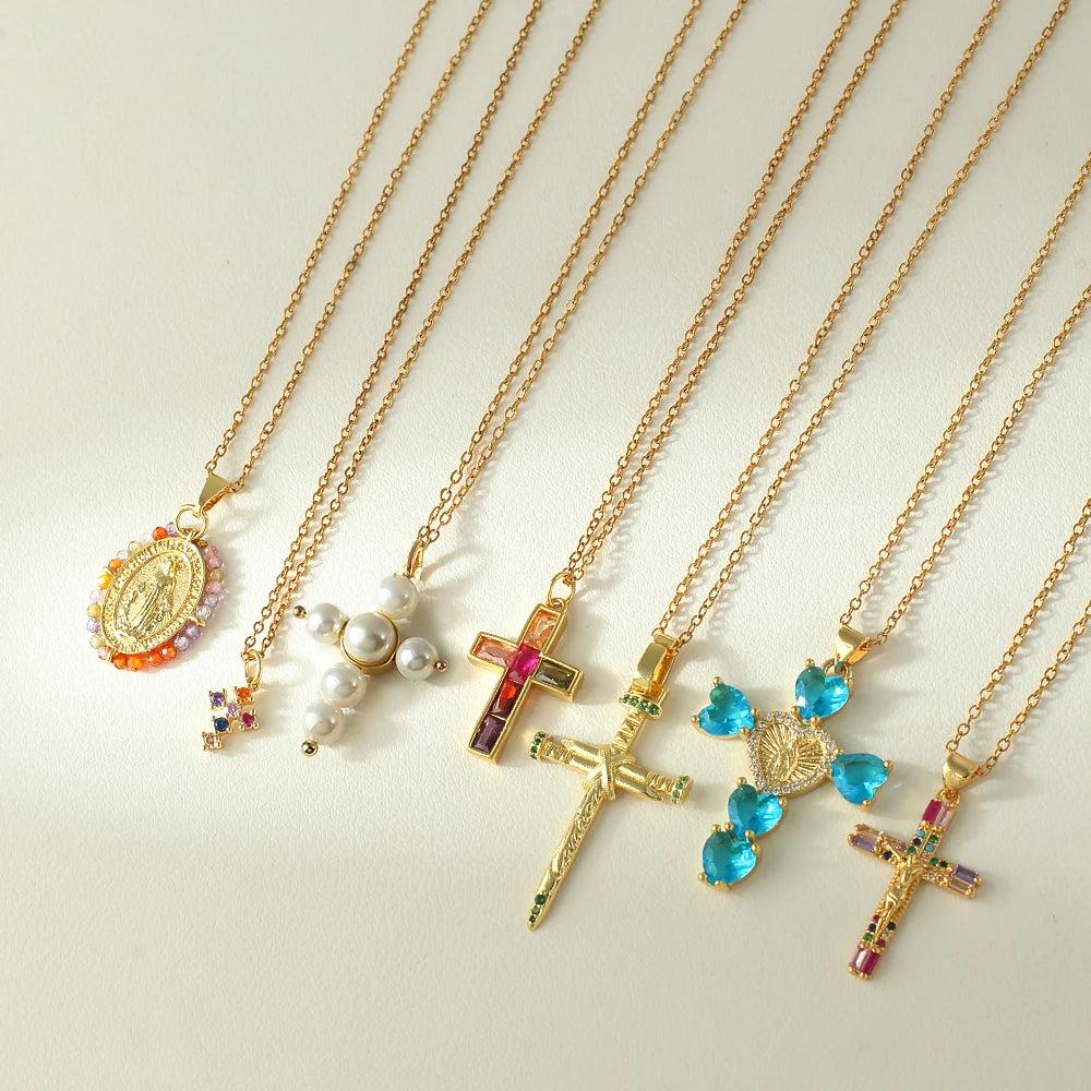 Cross Necklace Stainless Steel