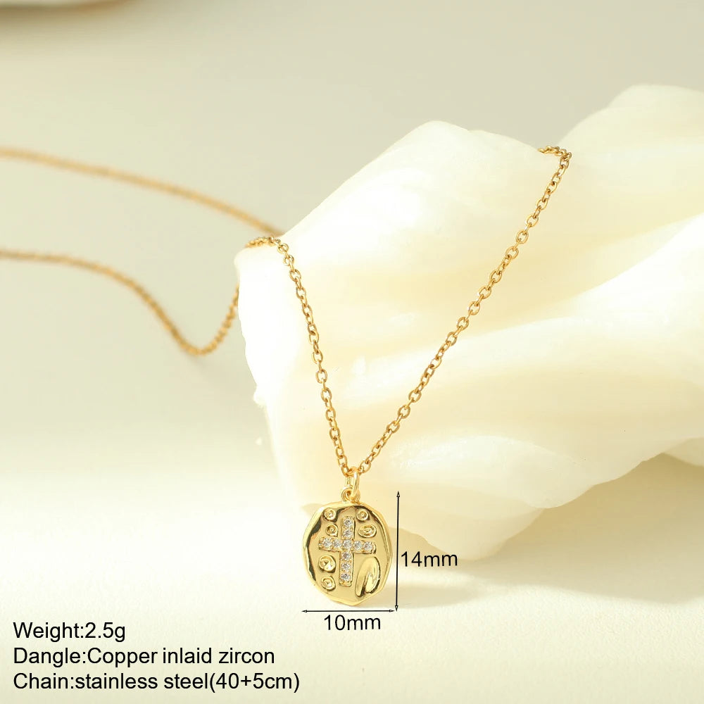 Cross Necklace Stainless Steel