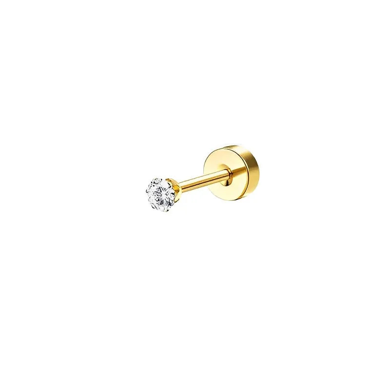 1pc Earrings for Sensitive Ears Stainless Steel