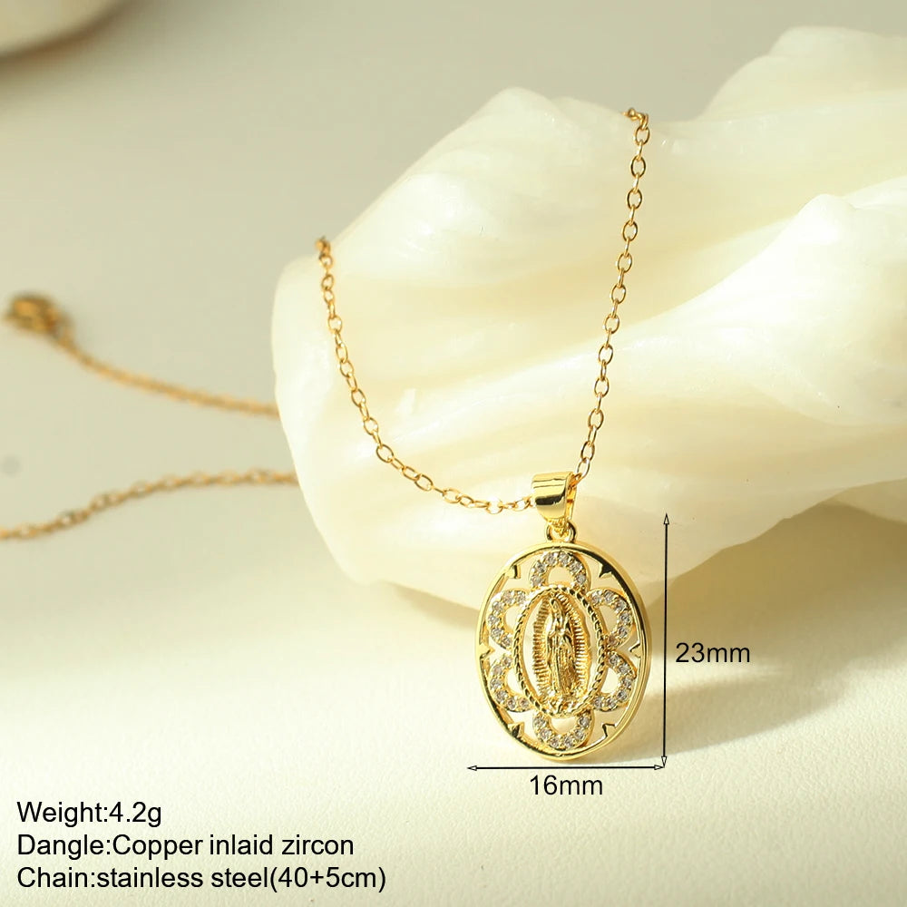Cross Necklace Stainless Steel
