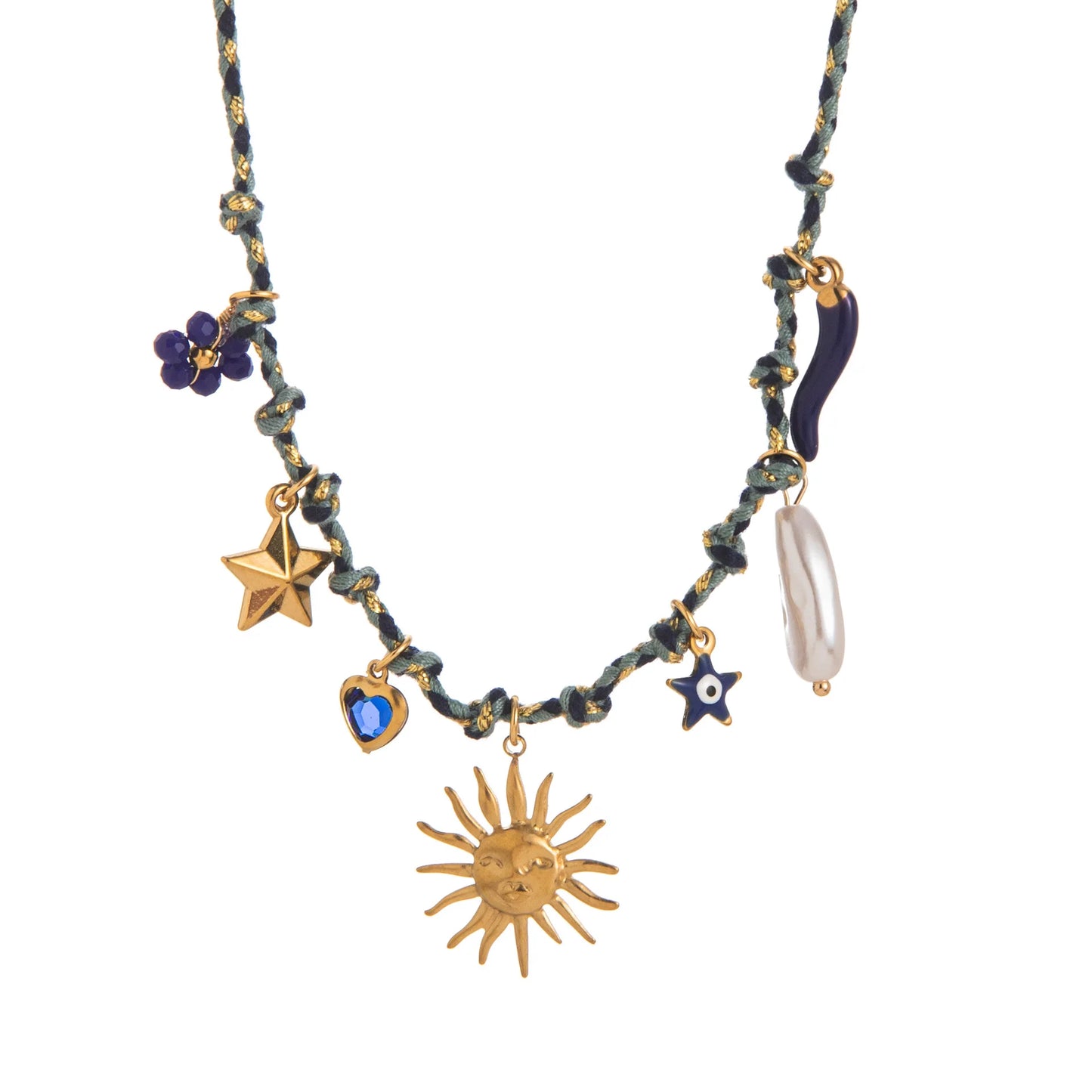 Stainless Steel Summer Ocean Star Pearl