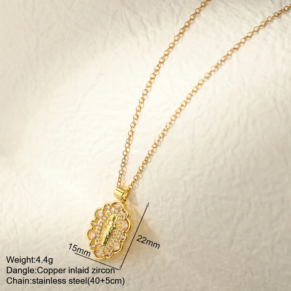 Cross Necklace Stainless Steel