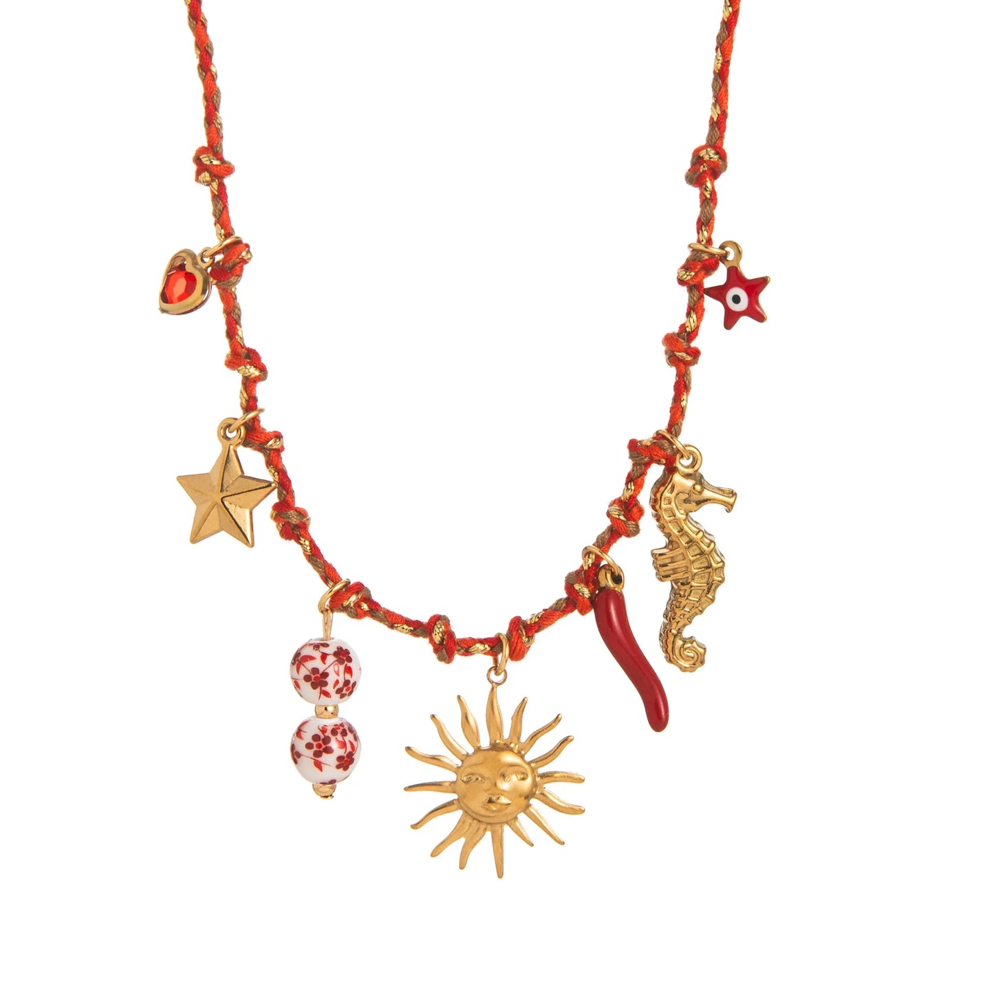 Stainless Steel Summer Ocean Star Pearl