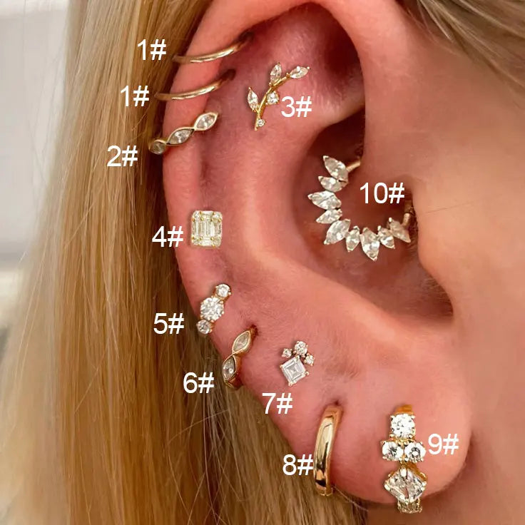 Stainless Steel Hoop Earring