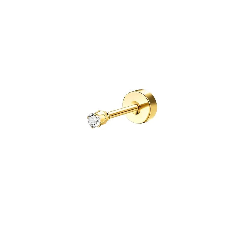 1pc Earrings for Sensitive Ears Stainless Steel