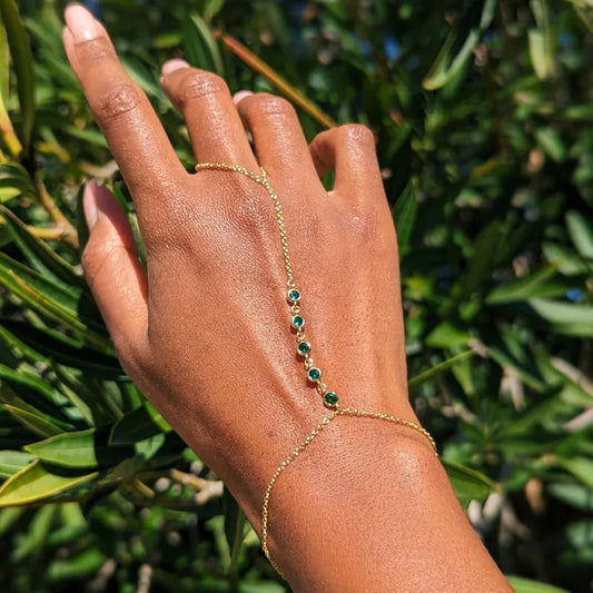 Stainless Steel Hand Chain Bracelet