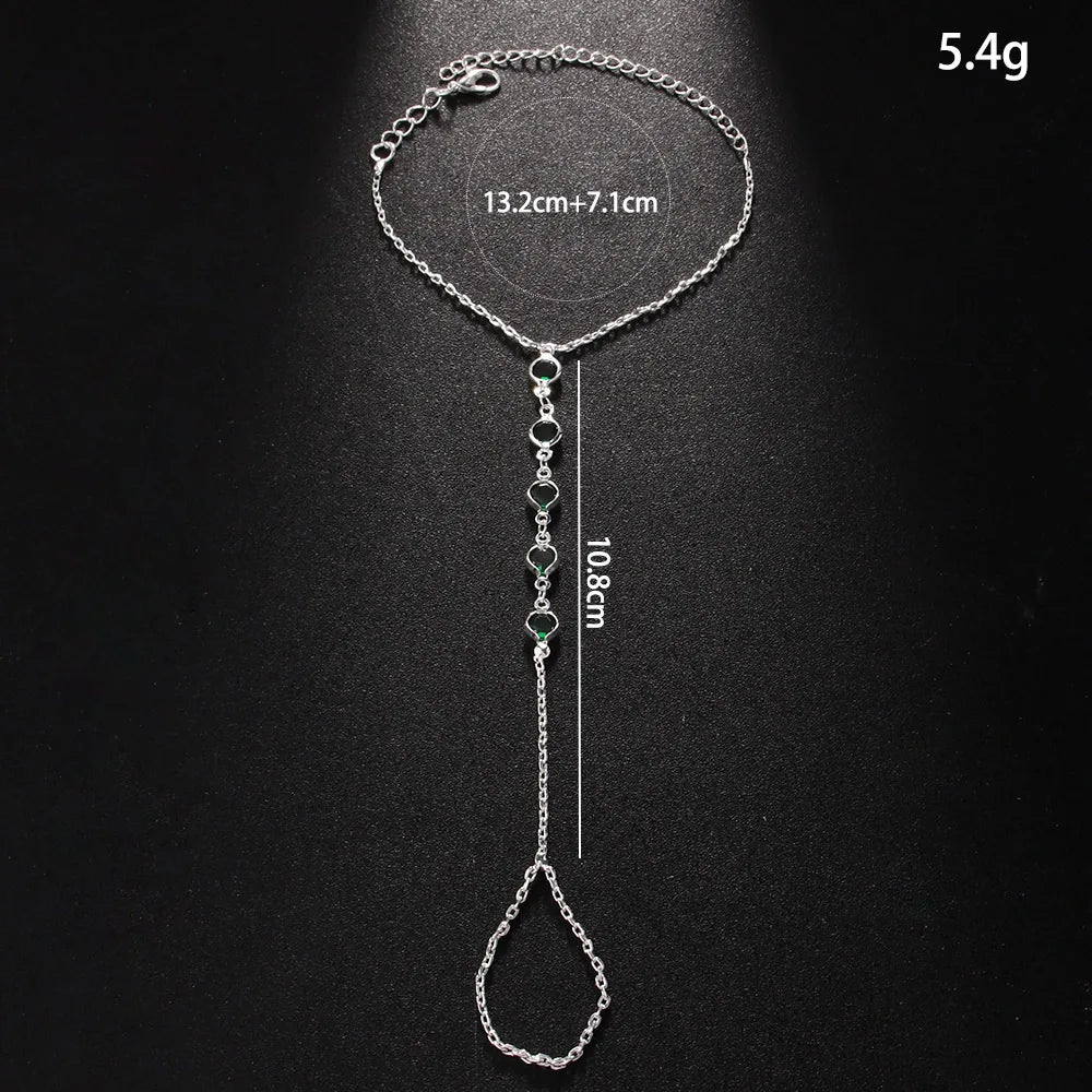 Stainless Steel Hand Chain Bracelet