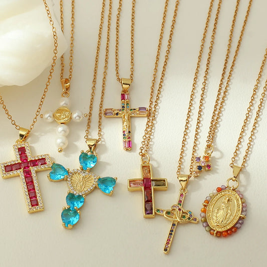 Cross Necklace Stainless Steel