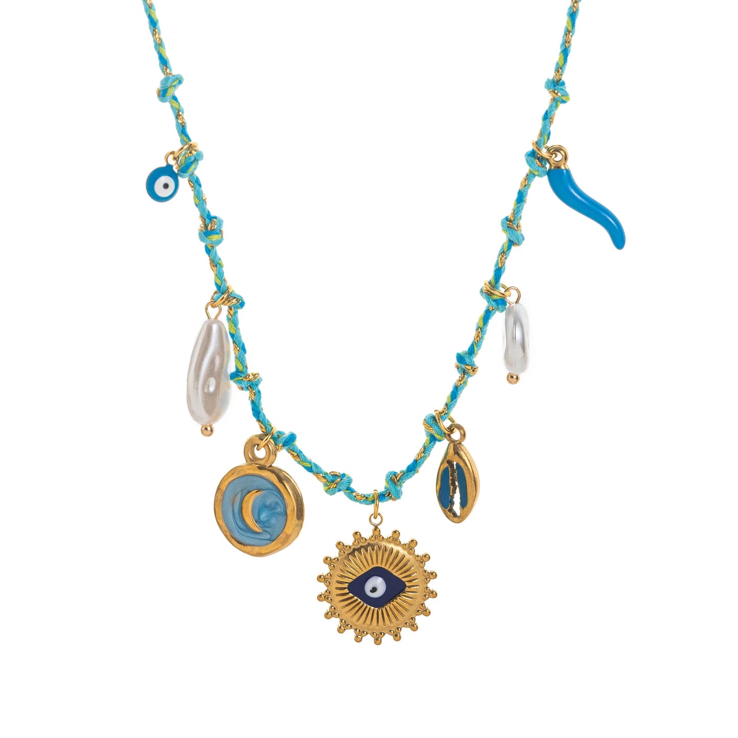Stainless Steel Summer Ocean Star Pearl