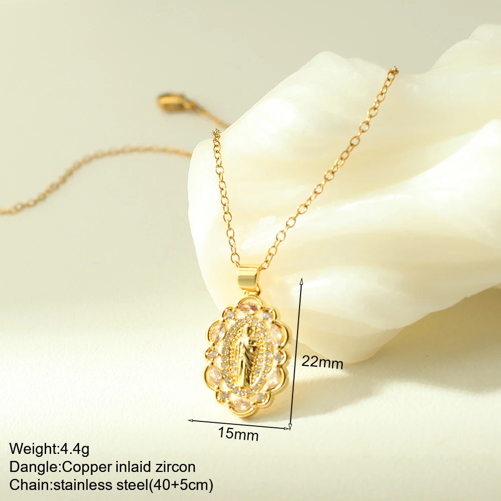 Cross Necklace Stainless Steel