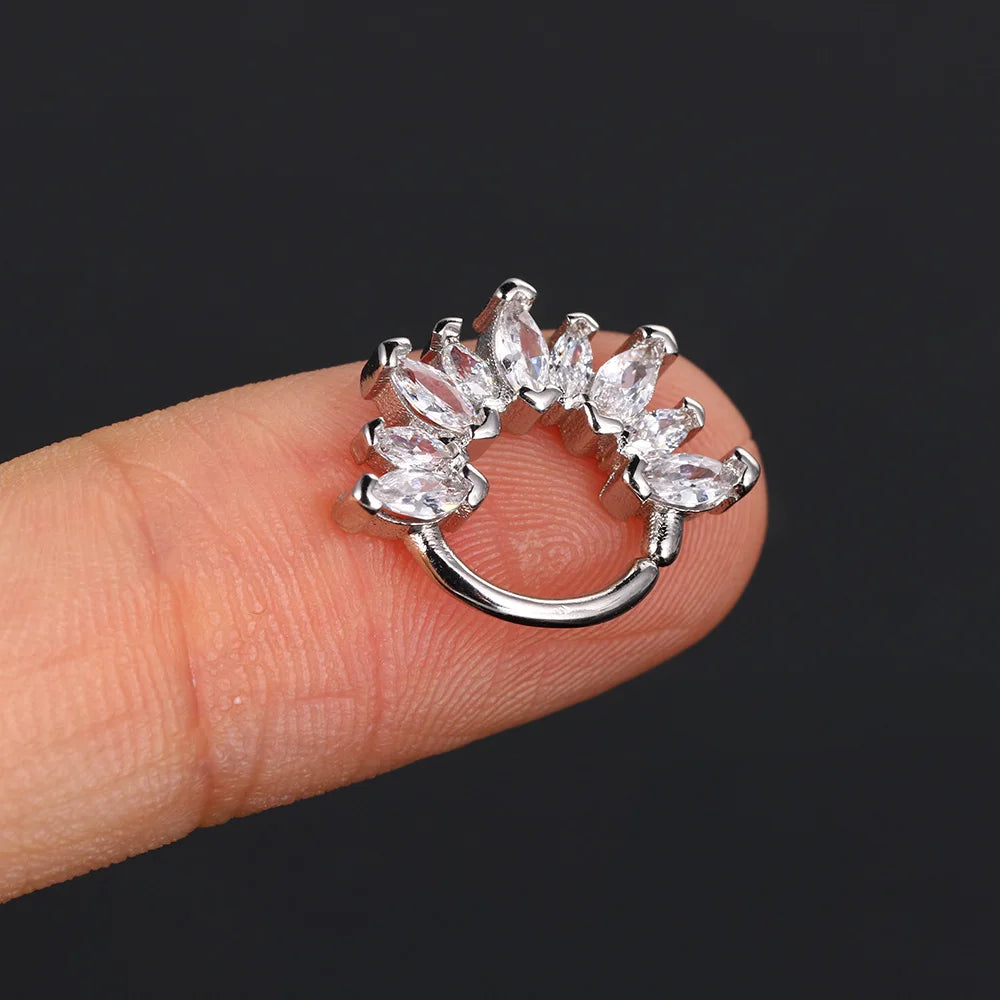 Stainless Steel Hoop Earring