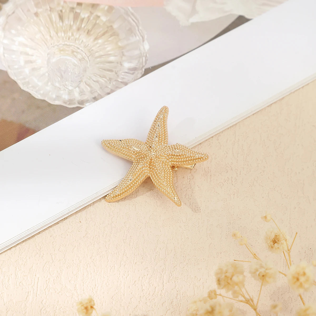 Shell Starfish Hair Clips