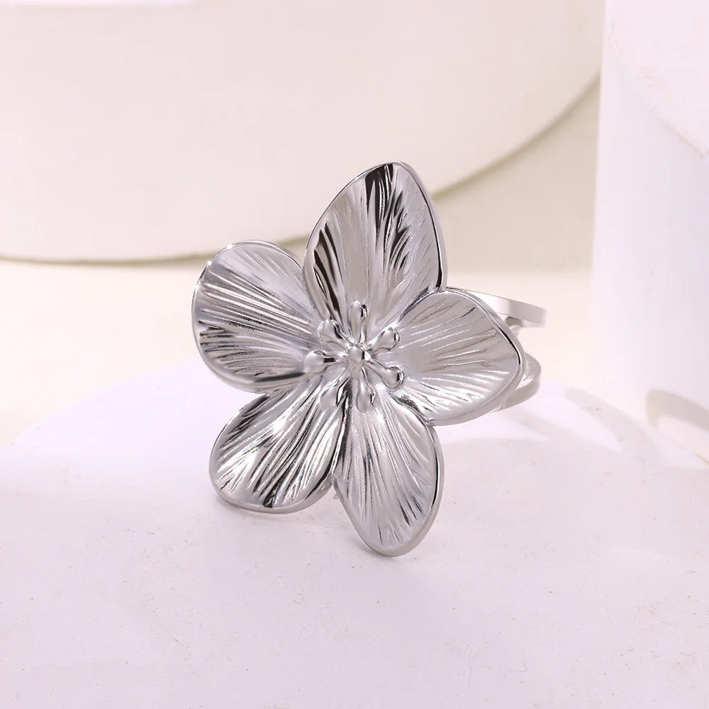Elegant Stainless Steel  Rings
