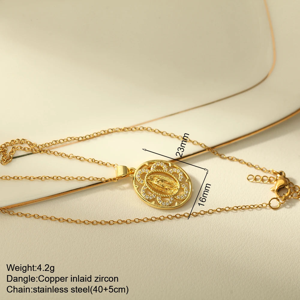 Cross Necklace Stainless Steel