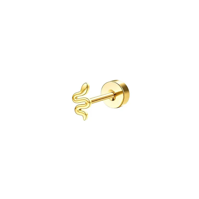 1pc Earrings for Sensitive Ears Stainless Steel