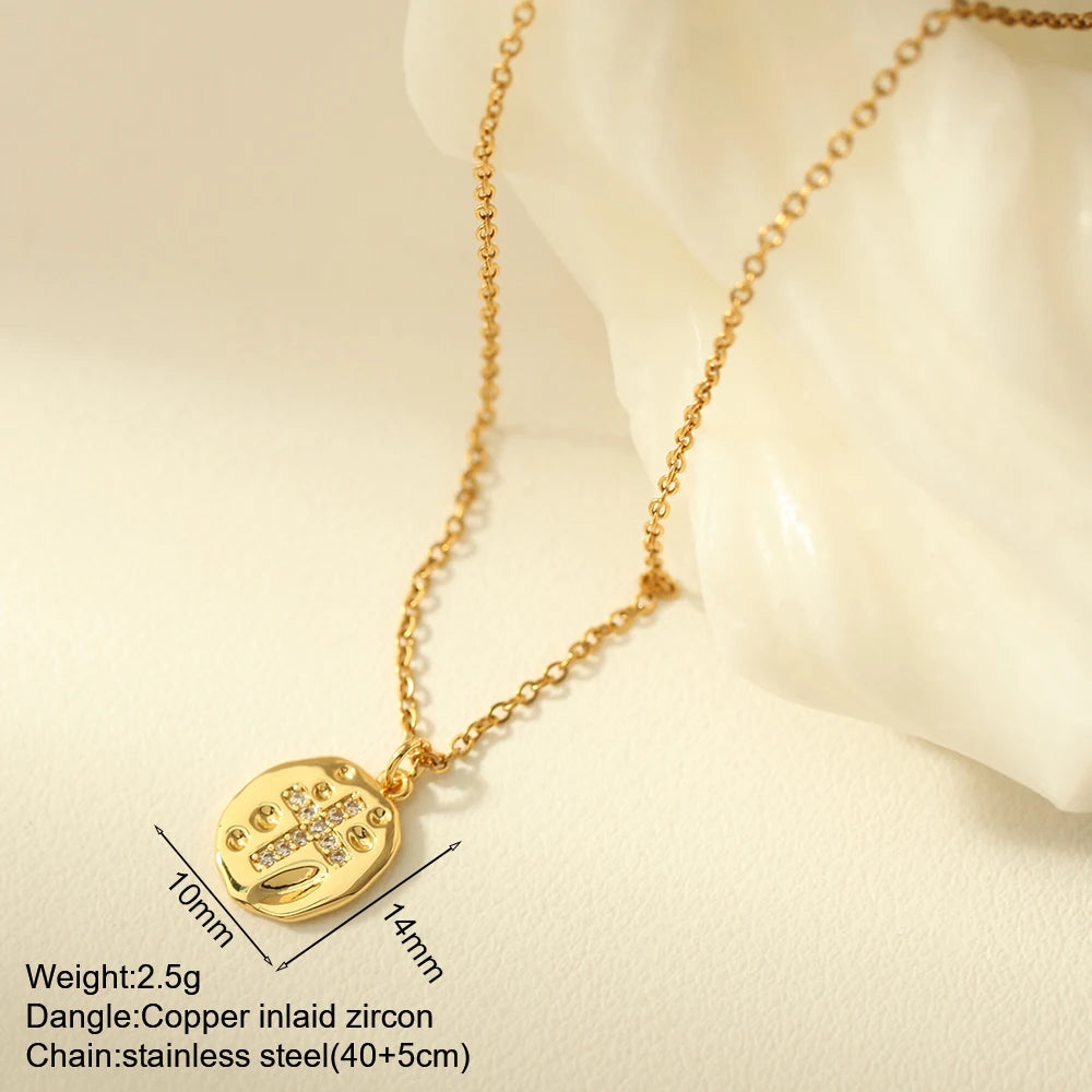Cross Necklace Stainless Steel